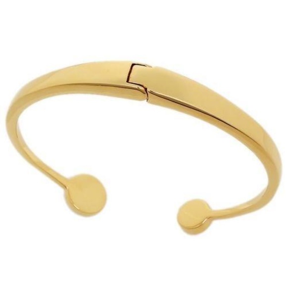 Kate Spade Gold Tone Open Cuff Bracelet - Picture 5 of 6